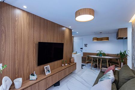 Apartamento à venda com 67m², 2 quartos e 1 vagaSala e varanda extendida