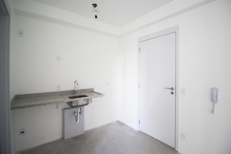 Cozinha de apartamento à venda com 1 quarto, 28m² em Indianópolis, São Paulo