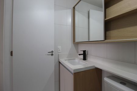 Apartamento para alugar com 28m², 1 quarto e sem vagaBanheiro da Suíte