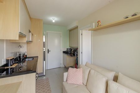 Studio para alugar com 28m², 1 quarto e sem vaga Studio para alugar com 28m², 1 quarto e sem vagaSala e Cozinha