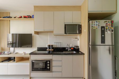 Studio para alugar com 28m², 1 quarto e sem vaga Studio para alugar com 28m², 1 quarto e sem vagaSala e Cozinha