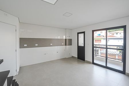 sala/cozinha/área de serviço de apartamento à venda com 2 quartos, 112m² em Nova Petrópolis, São Bernardo do Campo