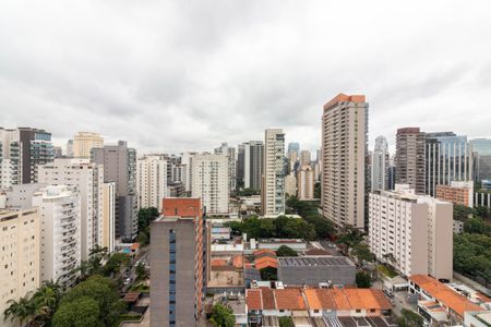 Vista da Varanda de apartamento para alugar com 1 quarto, 90m² em Vila Olímpia, São Paulo