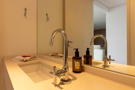 Apartamento para alugar com 90m², 1 quarto e 2 vagas Apartamento para alugar com 90m², 1 quarto e 2 vagasBanheiro