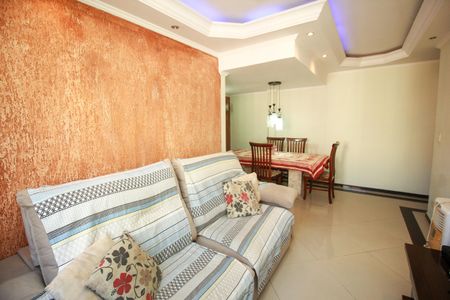 Sala de apartamento à venda com 2 quartos, 78m² em Vila Tibiriçá, Santo André