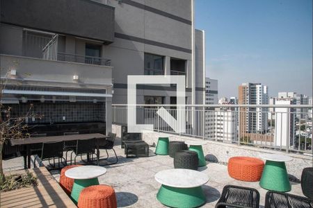 Studio para alugar com 45m², 1 quarto e 1 vagaChurrasqueira