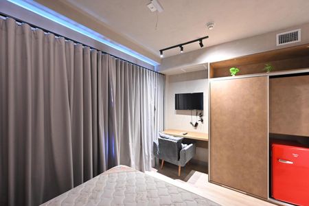 Studio para alugar com 45m², 1 quarto e 1 vagaSala/Quarto