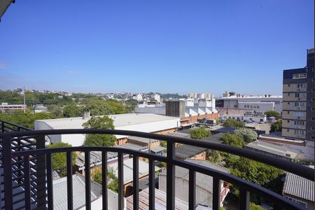 Varanda da Sala de kitnet/studio para alugar com 1 quarto, 49m² em Jardim Botânico, Porto Alegre