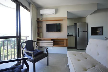 Sala de kitnet/studio para alugar com 1 quarto, 49m² em Jardim Botânico, Porto Alegre