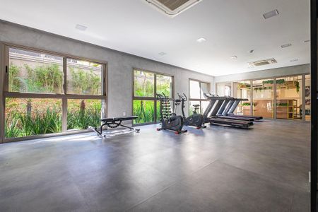 Studio à venda com 26m², 1 quarto e sem vaga Studio à venda com 26m², 1 quarto e sem vagaAcademia
