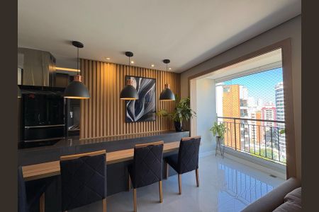 Sala de apartamento para alugar com 1 quarto, 57m² em Chácara Klabin, São Paulo