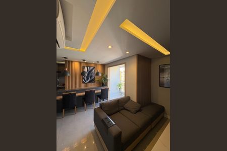 Sala de apartamento para alugar com 1 quarto, 57m² em Chácara Klabin, São Paulo