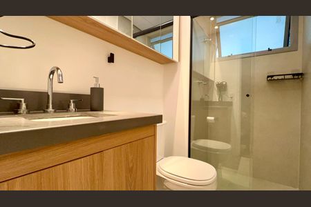 Studio para alugar com 31m², 1 quarto e sem vagaBanheiro