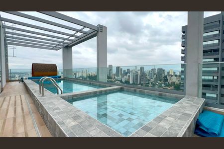 Studio para alugar com 31m², 1 quarto e sem vagaPiscina