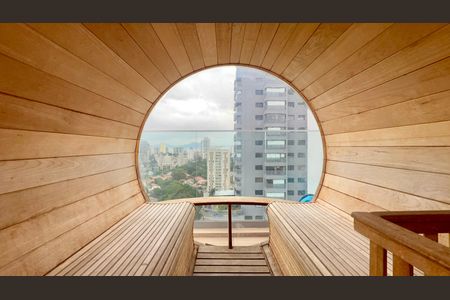 Studio para alugar com 31m², 1 quarto e sem vagaSaúna