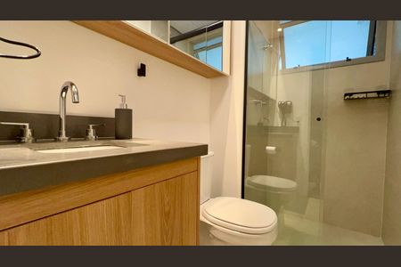 Studio para alugar com 31m², 1 quarto e sem vagaBanheiro