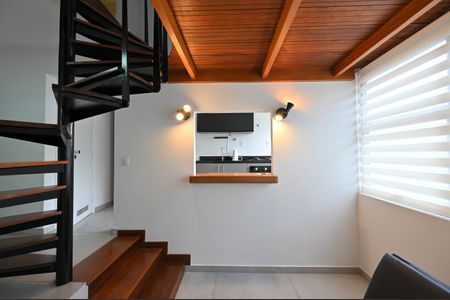 Sala de apartamento para alugar com 1 quarto, 50m² em Vila Clementino, São Paulo