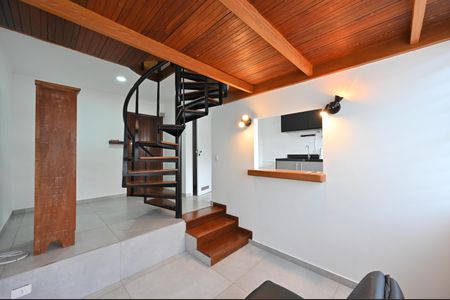 Sala de apartamento para alugar com 1 quarto, 50m² em Vila Clementino, São Paulo