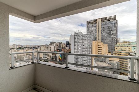 Apartamento à venda com 29m², 1 quarto e sem vagaVaranda