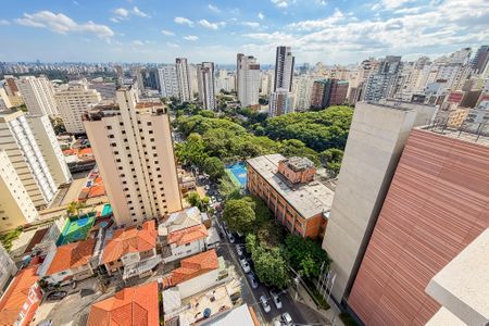 Apartamento para alugar com 31m², 1 quarto e sem vagaVaranda - Vista