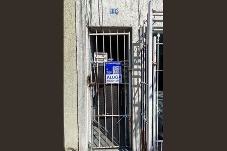 Casa para alugar com 47m², 1 quarto e sem vagaFachada + placa 