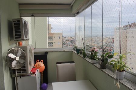 Varanda de apartamento à venda com 3 quartos, 122m² em Olímpico, São Caetano do Sul