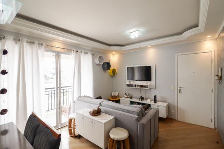 Sala de apartamento à venda com 3 quartos, 92m² em Lauzane Paulista, São Paulo