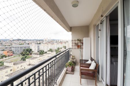 Varanda da Sala de apartamento à venda com 3 quartos, 92m² em Lauzane Paulista, São Paulo