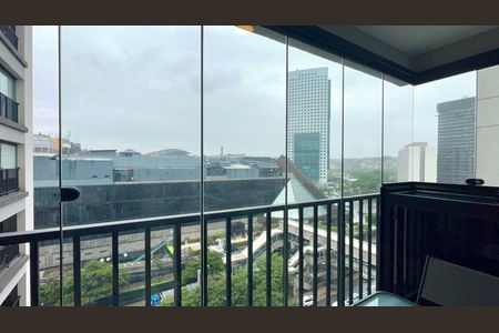 Studio para alugar com 30m², 1 quarto e sem vagaVaranda