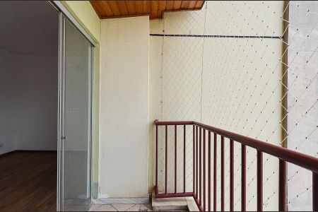 Varanda Sala de apartamento à venda com 3 quartos, 65m² em Santa Cruz, Belo Horizonte