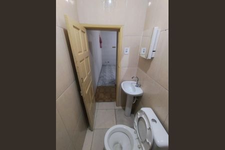 Banheiro Social  de casa para alugar com 1 quarto, 45m² em Montanhão, São Bernardo do Campo