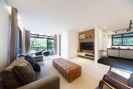 sala de apartamento à venda com 2 quartos, 101m² em Sion, Belo Horizonte