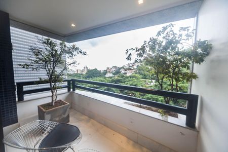 Varanda da Sala de apartamento à venda com 2 quartos, 101m² em Sion, Belo Horizonte