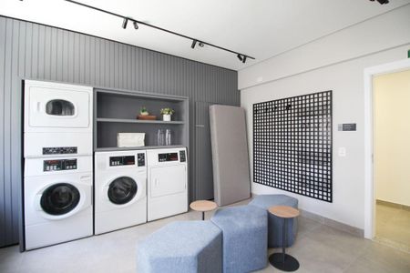 Studio à venda com 26m², 1 quarto e sem vagaLavanderia