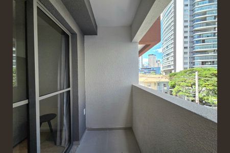 Studio à venda com 26m², 1 quarto e sem vagaVaranda