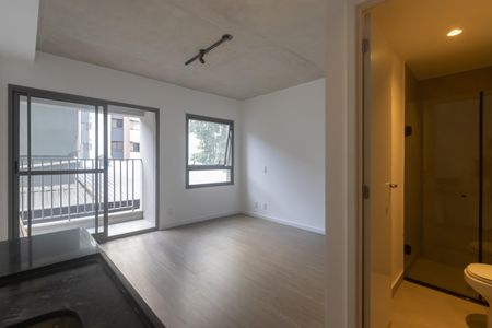 Studio de kitnet/studio para alugar com 1 quarto, 23m² em Indianópolis, São Paulo