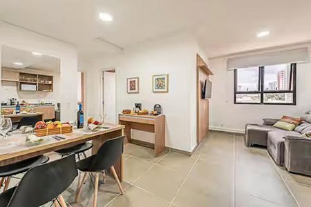 Sala/Cozinha de apartamento à venda com 2 quartos, 48m² em Vila Campestre, São Bernardo do Campo