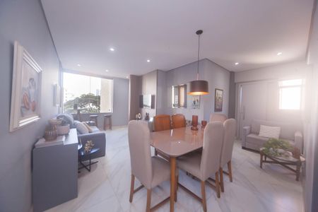 sala de apartamento à venda com 2 quartos, 68m² em Sion, Belo Horizonte