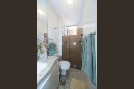 Apartamento à venda com 68m², 2 quartos e 1 vagaBanheiro suite 2