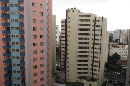 Vista da Varanda do Studio de kitnet/studio para alugar com 1 quarto, 27m² em Liberdade, São Paulo