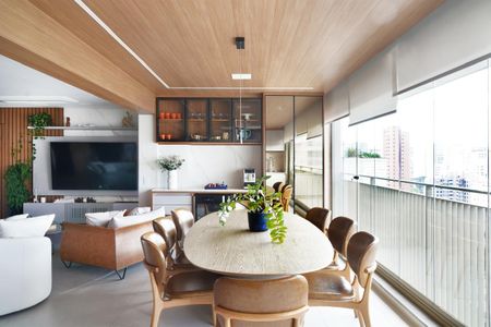 Apartamento à venda com 149m², 3 quartos e 2 vagasSala de Jantar