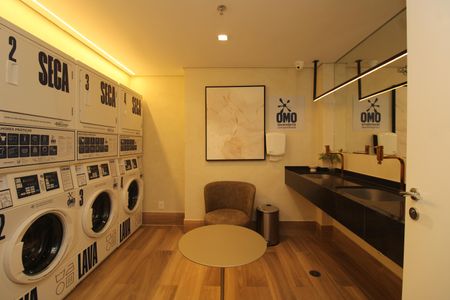 Studio para alugar com 28m², 1 quarto e sem vagaLavanderia