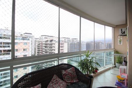 Sala 1 - Varanda de apartamento à venda com 4 quartos, 240m² em Barra Olímpica, Rio de Janeiro