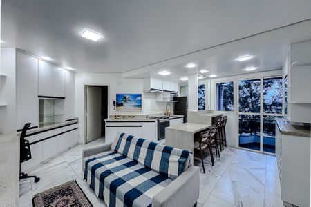 Apartamento à venda com 52m², 1 quarto e 2 vagasSala