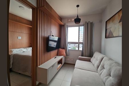 sala de apartamento para alugar com 1 quarto, 25m² em Amaralina, Salvador