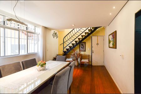 Sala Ambientes de apartamento à venda com 4 quartos, 180m² em Palmares, Belo Horizonte