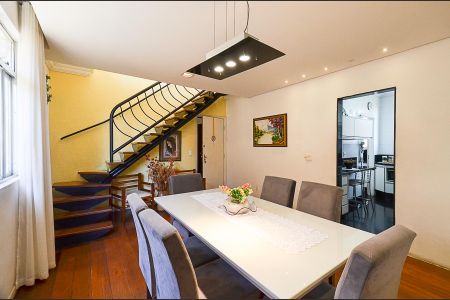 Sala Ambientes de apartamento à venda com 4 quartos, 180m² em Palmares, Belo Horizonte