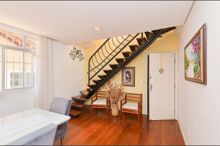 Sala Ambientes de apartamento à venda com 4 quartos, 180m² em Palmares, Belo Horizonte