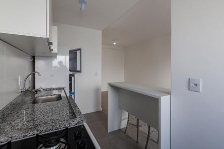 Cozinha e Área de Serviço de kitnet/studio para alugar com 1 quarto, 43m² em Cidade Baixa, Porto Alegre