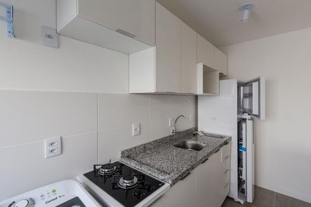 Cozinha e Área de Serviço de kitnet/studio para alugar com 1 quarto, 43m² em Cidade Baixa, Porto Alegre